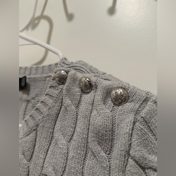 Lauren Ralph Lauren cable-knit crewneck sweater - Picture 3 of 6